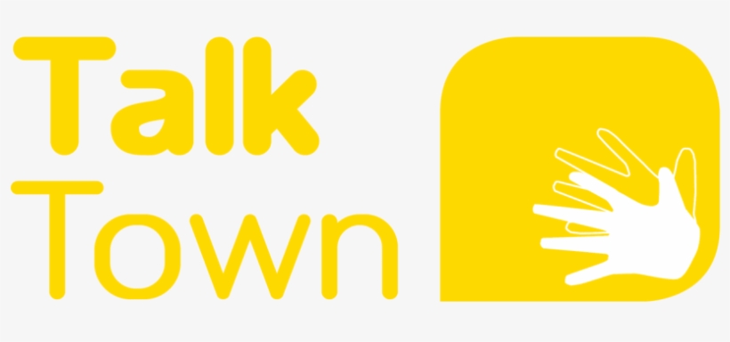 What Is Talk Town - Sign, transparent png download