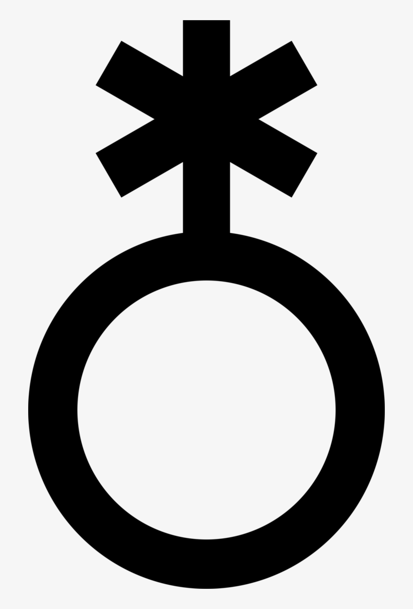 For All You Rick And Morty Fans - Non Binary Symbol Png, transparent png download