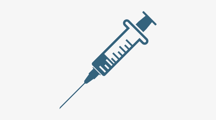 Immunization - Injection Outline, transparent png download