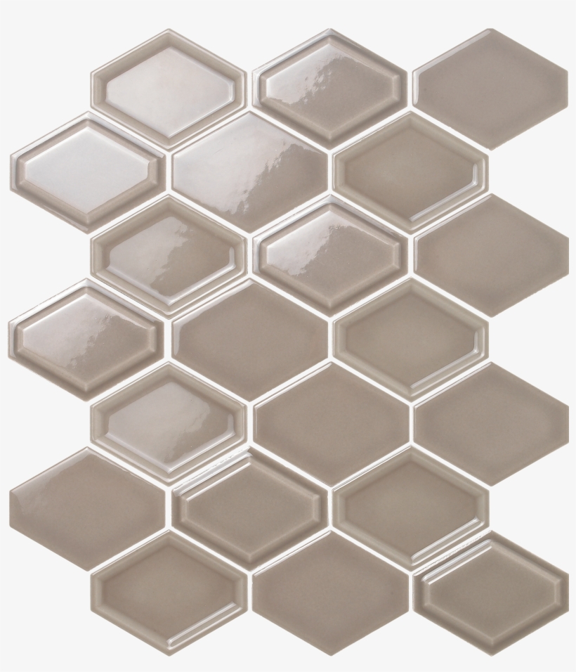 Anatolia Tile Mosaics Biscuit Convex Loft Glossy - Nova Hex Tierra Sol Tile, transparent png download
