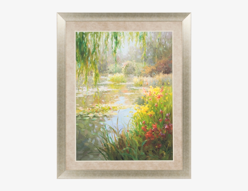 Willow And Lilies - Picture Frame, transparent png download