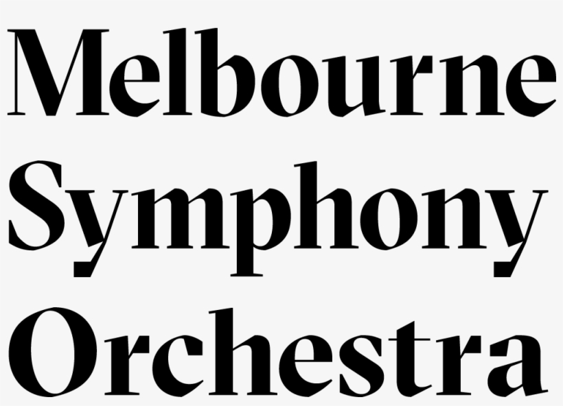2958830 7 Mso Logotype Rev Stacked - Melbourne Symphony Orchestra Logo, transparent png download