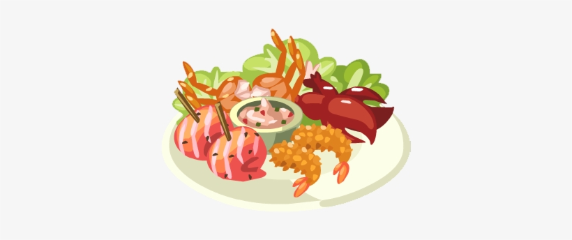 Seafood Platter - Seafood Clipart Png, transparent png download