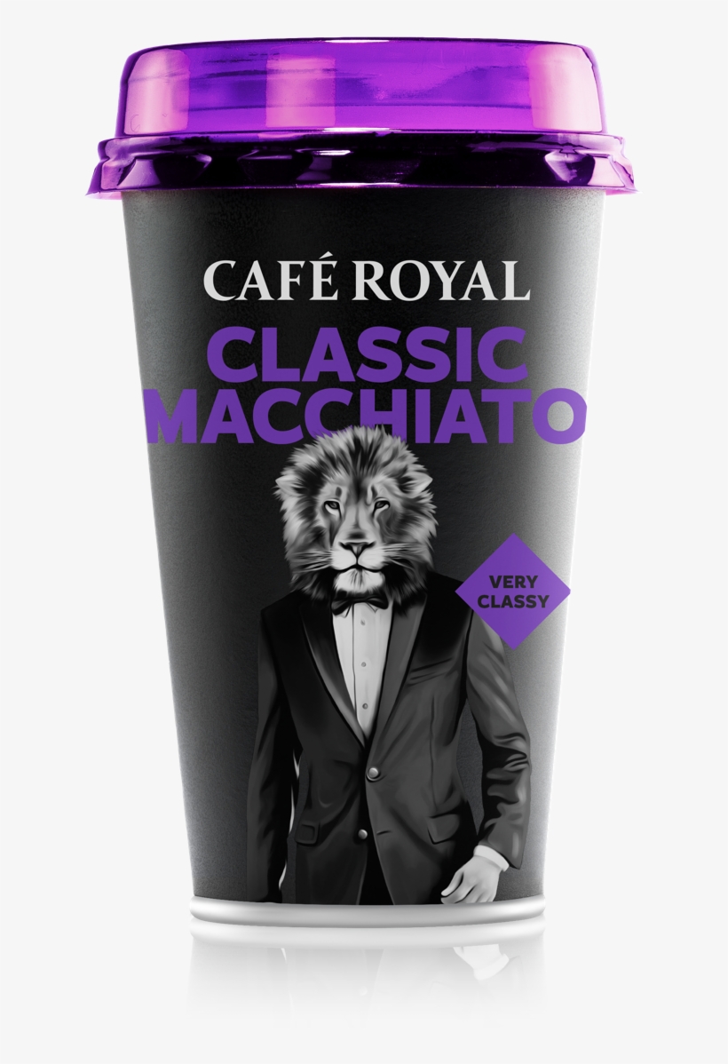Cafe Royal Classic Macchiato Eiskaffee - Café Royal, transparent png download
