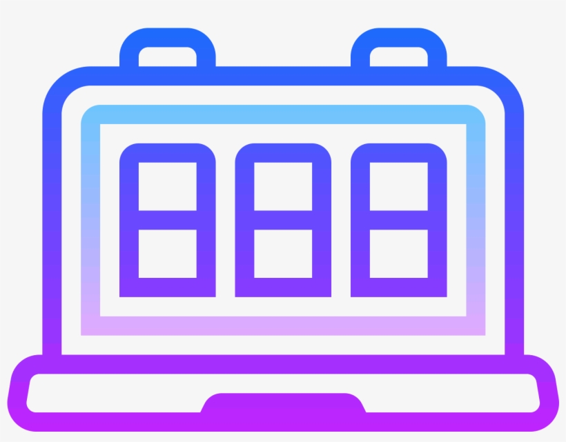 There Are Three Small, Vertically Placed Rectangles - Cursos Vector Icono, transparent png download