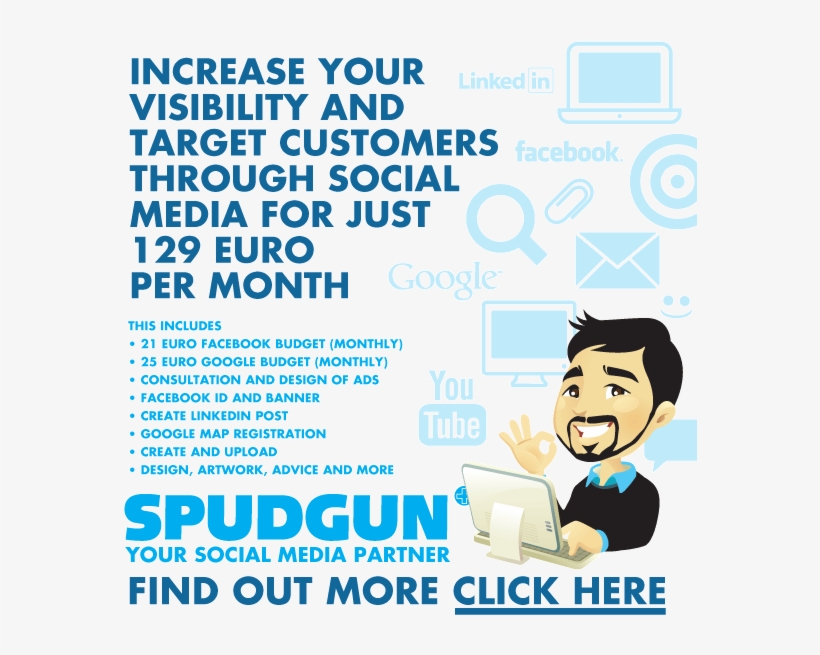 Get Social Advert - Advertising, transparent png download