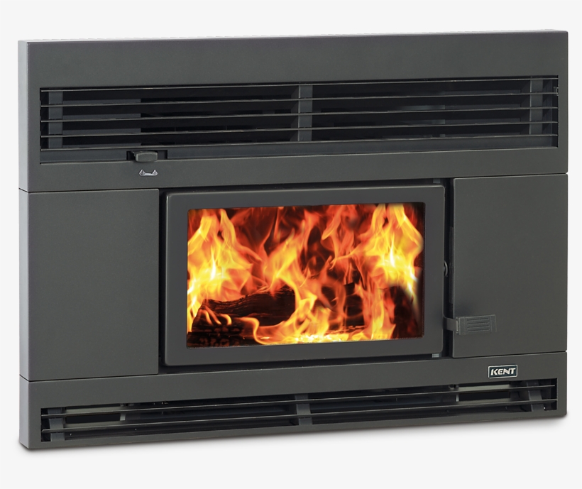 Kent Rata Inbuilt Wood Fire - Kent Inbuilt Fireplace, transparent png download
