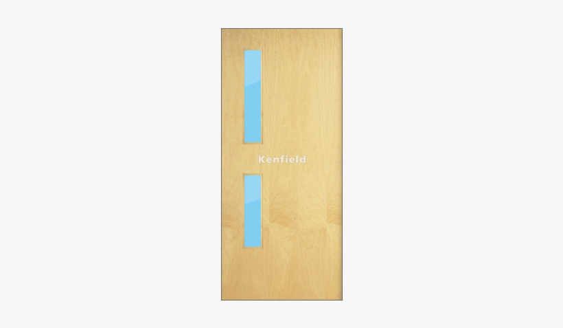 Non Fire Rated Ash Veneer Interior Flush Door - Plywood, transparent png download