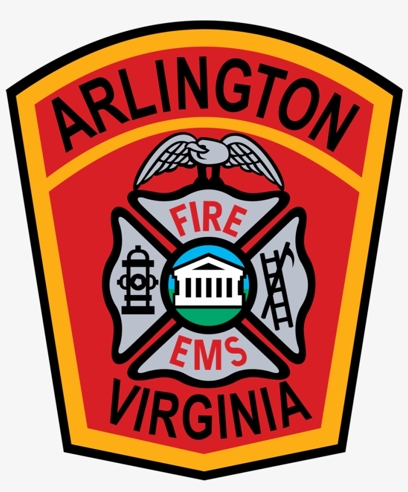 Arlington County Fire Department Patch, transparent png download