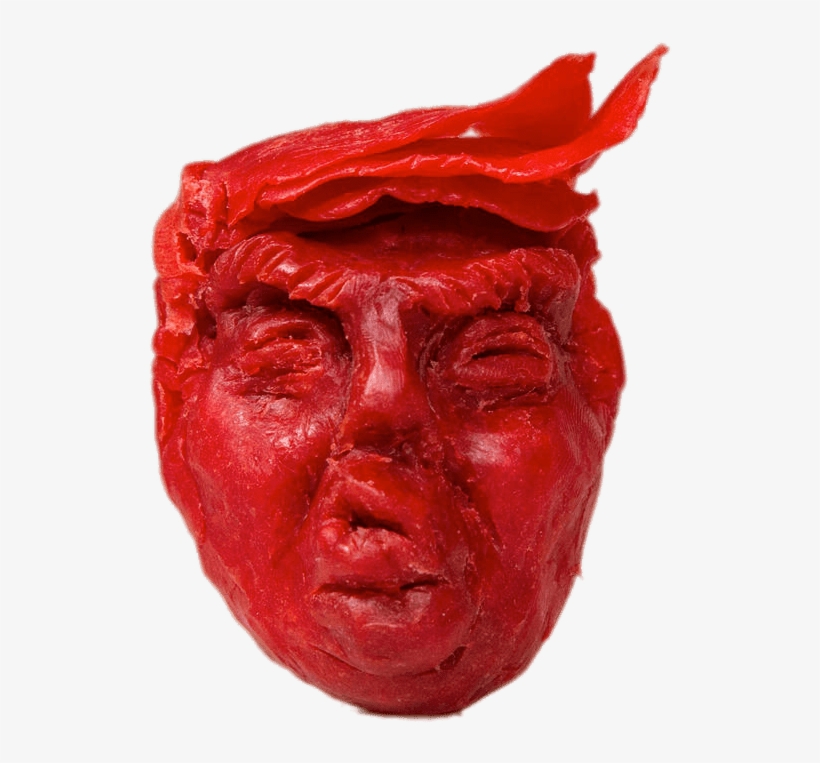 Babybel Wax Trump - Babybel Wax Sculptures, transparent png download
