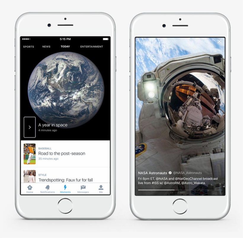 Twitter Launches Moments For Discovering Trending Stories - Snapchat Vertical Video Ad, transparent png download
