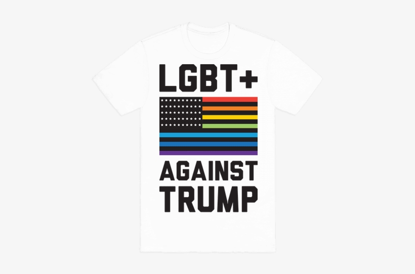 "lgbt Against Trump - T-shirt, transparent png download