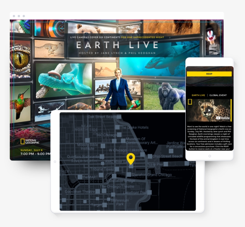 Custom Branded Page - National Geographic 024543439141 Earth Live Adventure, transparent png download