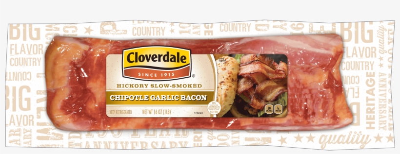 Chipotle Garlic Bacon - Cloverdale Foods, transparent png download