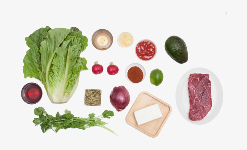 Chipotle Steak Salad With Avocado & Toasted Pepitas - Chipotle Ingredients, transparent png download