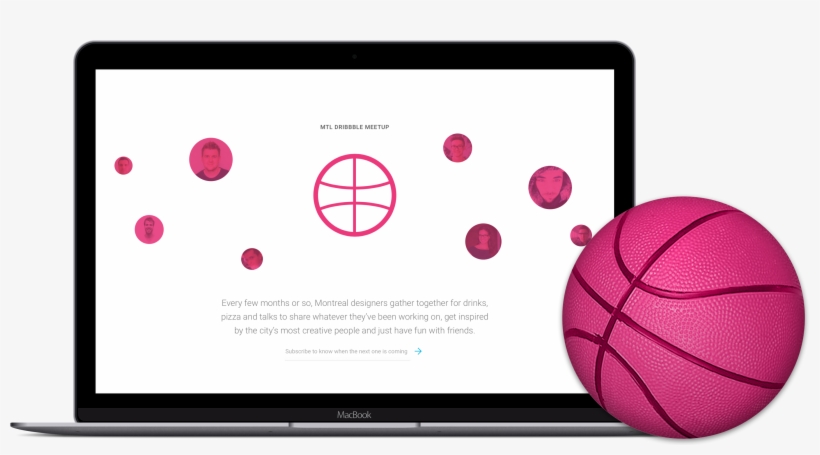A Year Ago, Design-focused Events In Montreal Were - Hathaway 5 Inch Mini Basketball, Orange, transparent png download