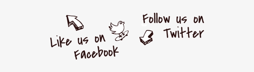 Bg Like Twitter - Follow Us Png Transparent, transparent png download