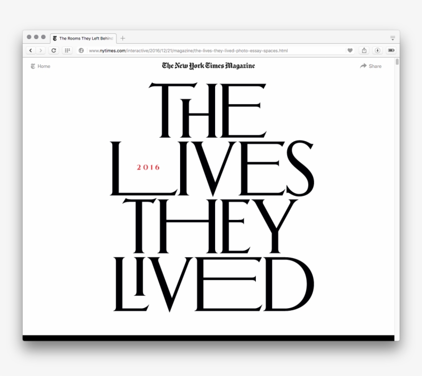The New York Times Magazine, The Lives They Lived Issue - The New York Times Magazine, transparent png download