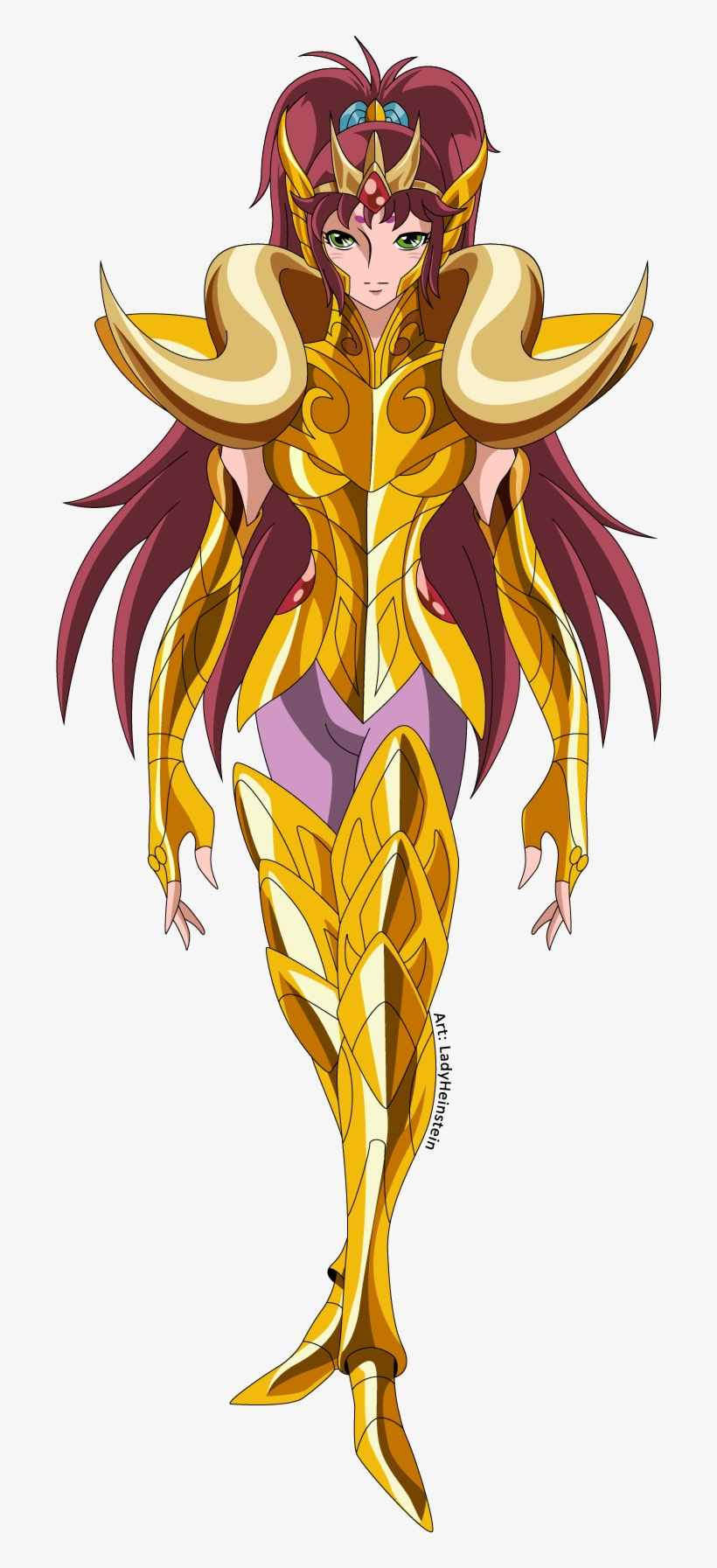 Aries No Raki No Cap By Ladyheinstein-d7b38dd - Aries Saint Seiya Omega, transparent png download
