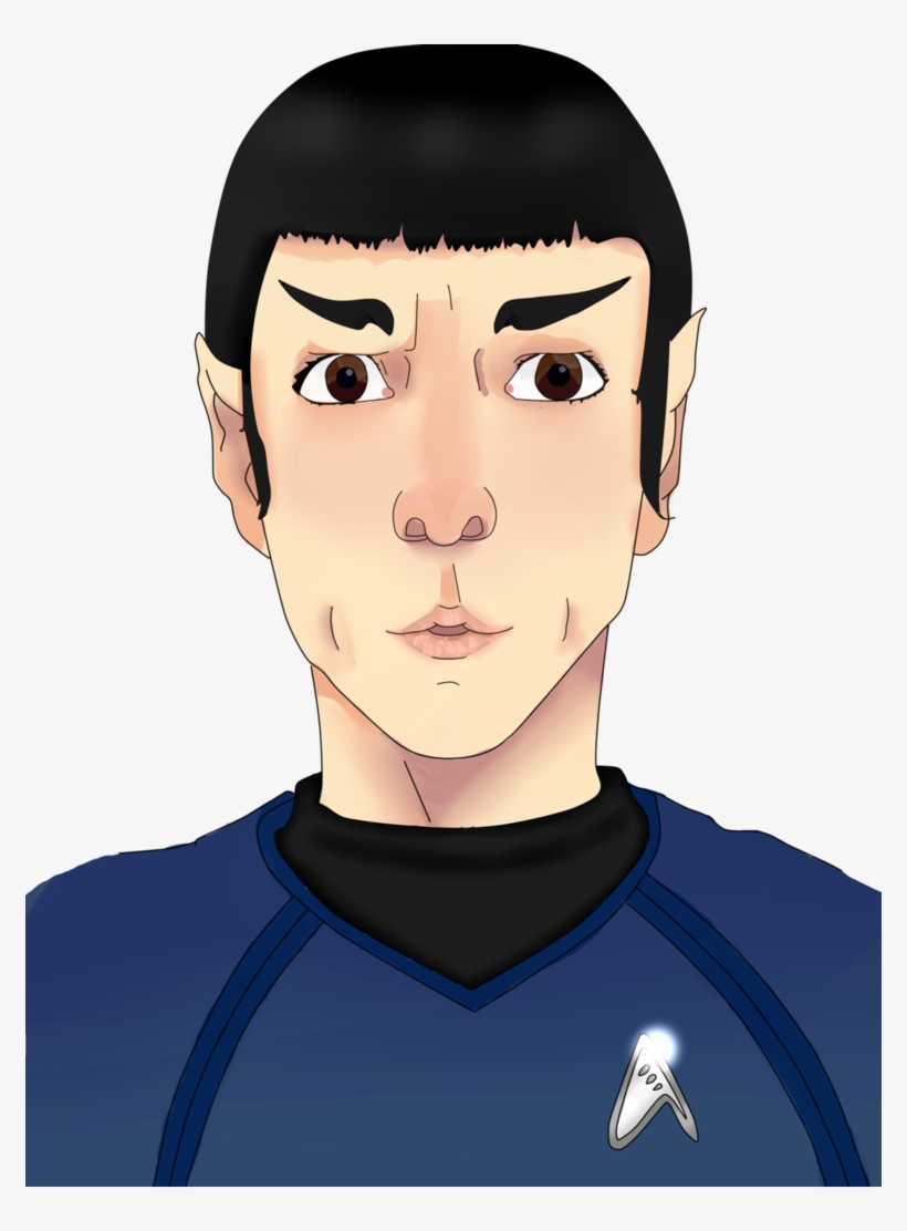 Vector Royalty Free The Vulcano By Albiita Chan On - Spock, transparent png download