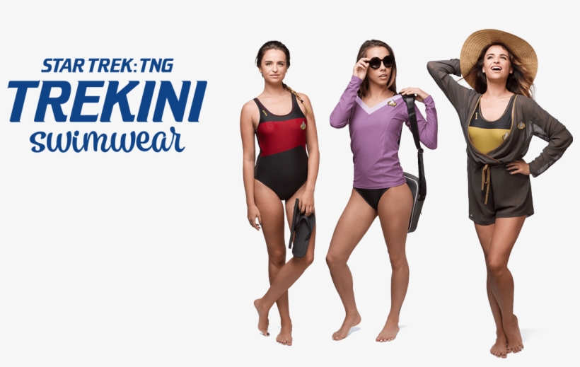 Thinkgeekstartrekswim - Star Trek Swimwear, transparent png download
