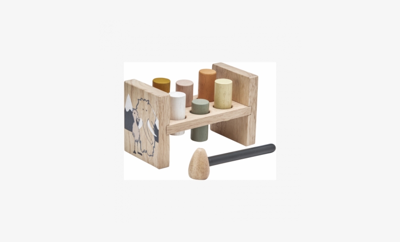 Hammer Bench Neo - Neo Wooden Activity Hammer Bench Toy, transparent png download