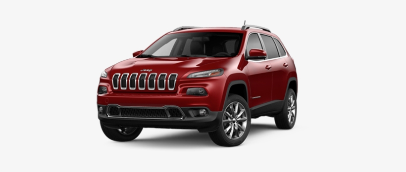 2015 Jeep Cherokee - 2017 Jeep Cherokee Latitude 4x4 Red, transparent png download