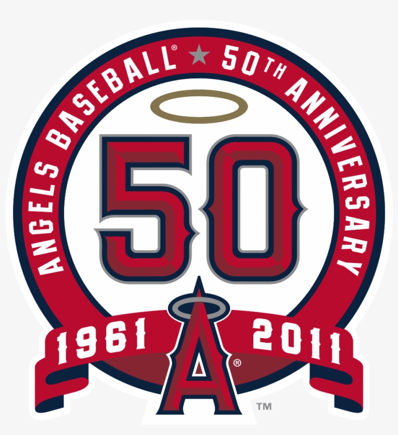 Anaheim Angels Logos Clip Black And White Download - Los Angeles Angels Logo, transparent png download