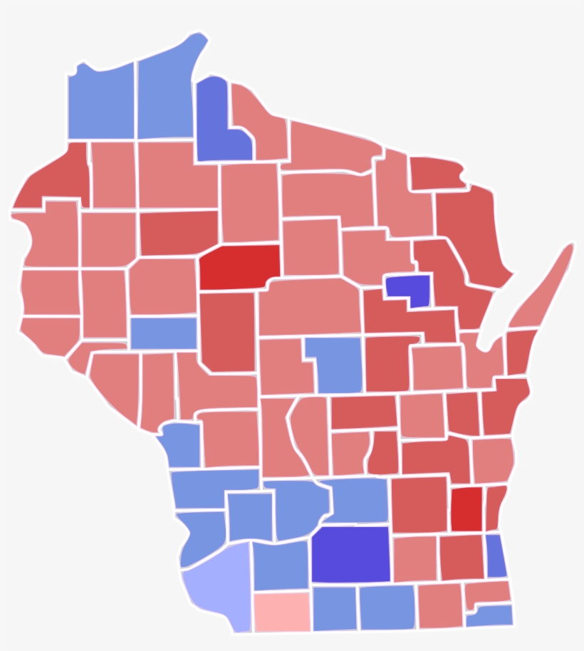 Wisconsin 2016 Presidential Election Results, transparent png download