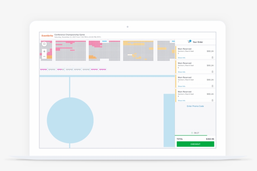 Give Attendees The Experience They're Paying For - Eventbrite Reserved Seating, transparent png download