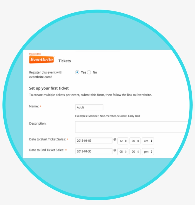 Eventbrite Tickets For Events Calendar Pro - Plug-in, transparent png download