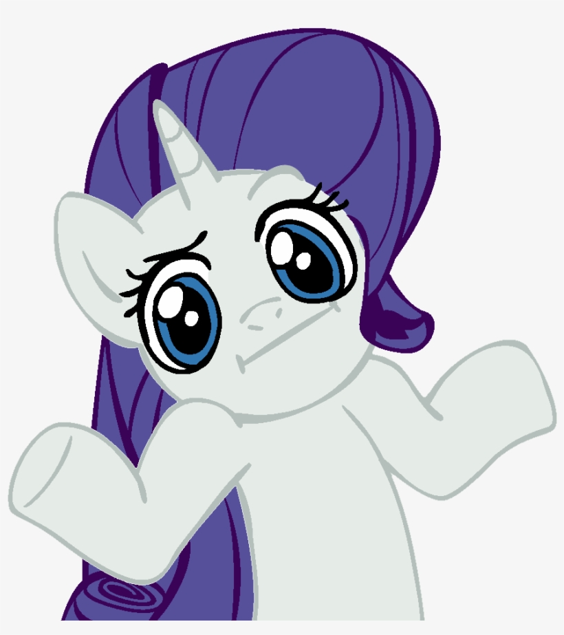 Rarity , - My Little Pony Dont Know, transparent png download