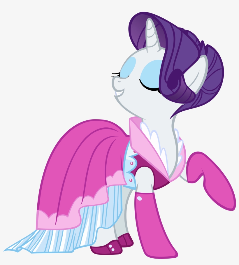 155030 Safe Rarity Vector Dress Too Man - My Little Pony Rarity Dress, transparent png download