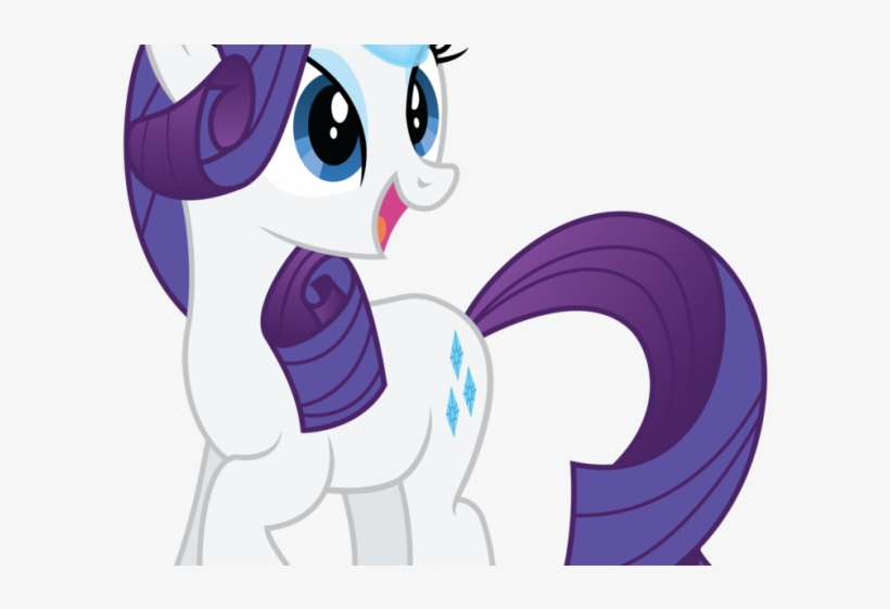 Pony Clipart Mlp Rarity - Rarity Pony, transparent png download