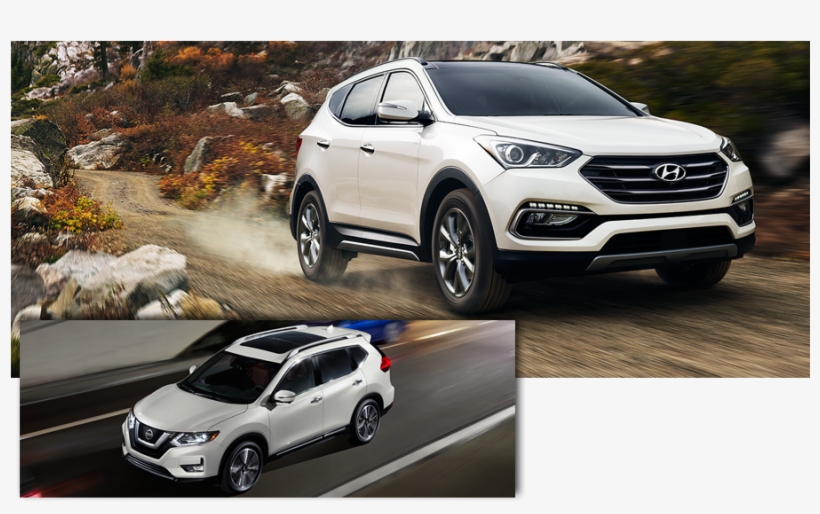 2017 Nissan Rogue - Santa Fe Hyundai 2018, transparent png download