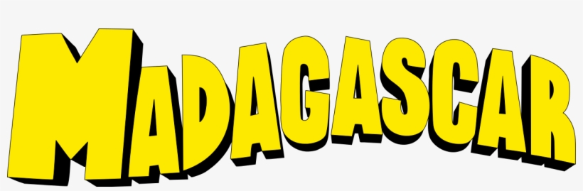 Download Madagascar Logo Clipart Dreamworks Animation - Madagascar Logo, transparent png download