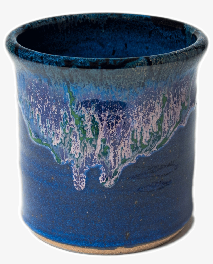 Northern Lights Handmade Pottery Spoon Crock - Pottery, transparent png download