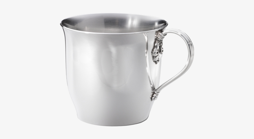 Georg Jensen - Georg Jensen Living Acorn Child's Cup In Silver, transparent png download