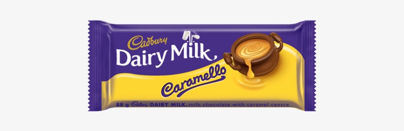 Cadbury Dairy Milk Caramello Milk Chocolate With Caramel - Product Cadbury In South Africa, transparent png download
