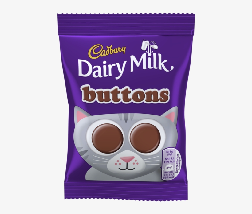 Cadbury Dairy Milk Buttons 30g - Cadbury Buttons, transparent png download