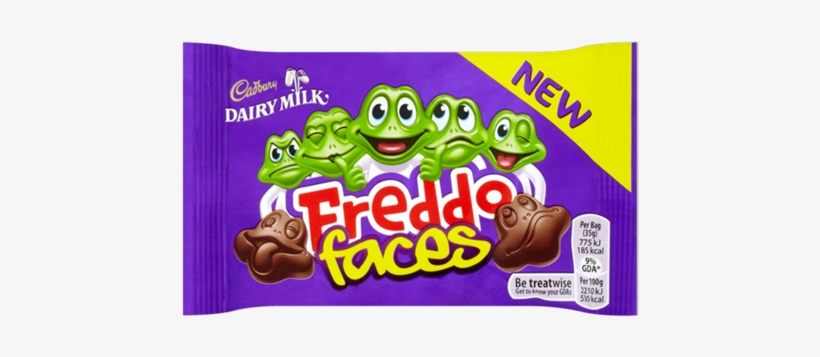 Dairy Milk Freddo Faces Bag - Freddo Faces, transparent png download