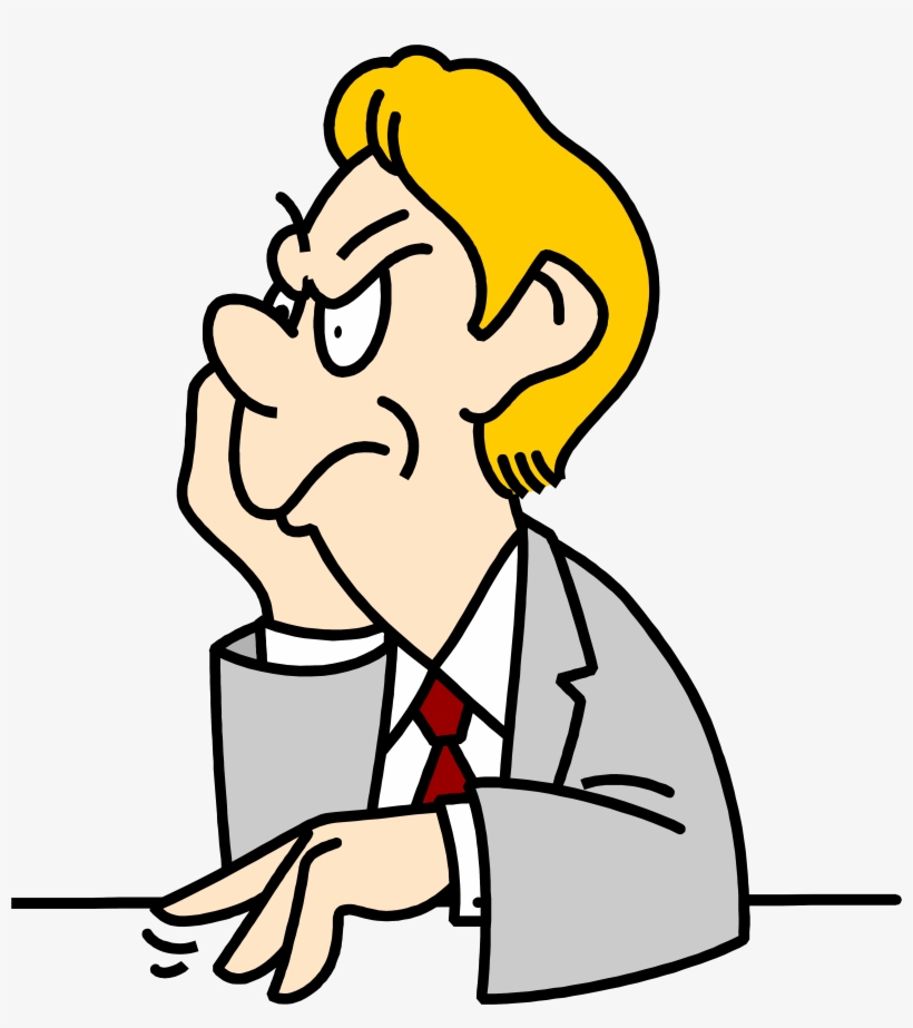 People Vector Lazy - Frustrated Cartoon Png, transparent png download
