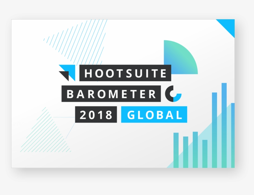 Hootsuite Barometer 2018 Global Report - Hootsuite Barometer 2018, transparent png download