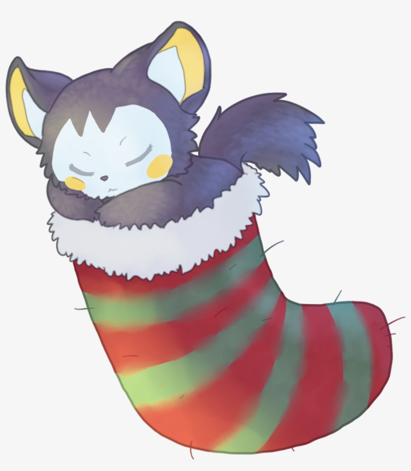 Pokemon Christmas Gift By Luunan On Clipart Library - Pokemon Christmas Gifts, transparent png download