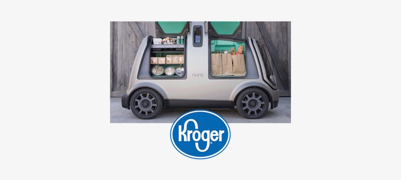 Kroger, Nuro Launch Self-driving Delivery Pilot - Nuro Self Driving Car, transparent png download