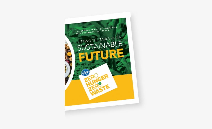 Sustainability At Kroger - Poster, transparent png download