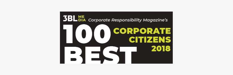 New York, May 7, 2018 Corporate Responsibility Magazine - 100 Best Corporate Citizens 2018, transparent png download