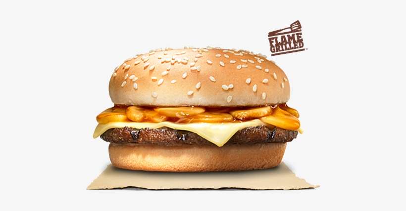 Burger King Single Mushroom Swiss - Mushrooms And Swiss King, transparent png download