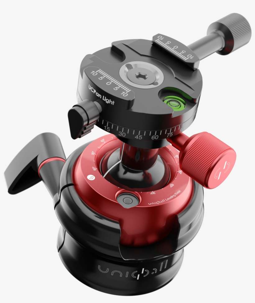 Ubh 35p Ballhead With Ultra-light Pano Clamp - Uniqball Ubh 35p Ball Head With Ultra-light Pano Clamp, transparent png download