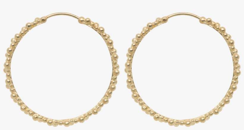 Cluster Hoop Earring - Earring, transparent png download